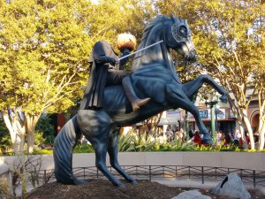 Headless Horseman Statue